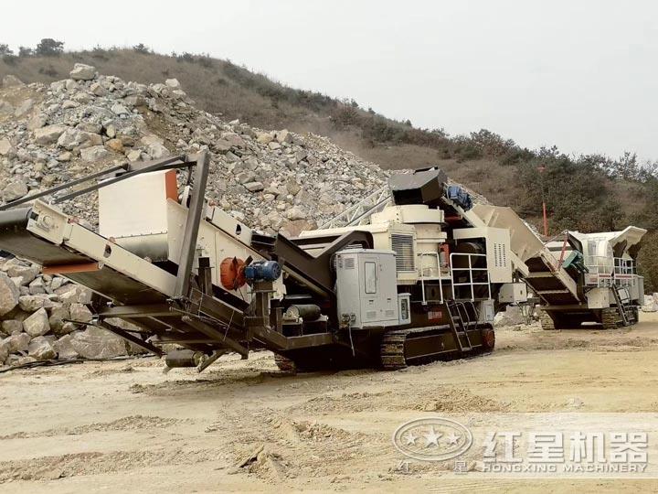 建筑垃圾破碎現(xiàn)場，選好設(shè)備收益更高
