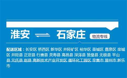 淮安到石家莊物流專線